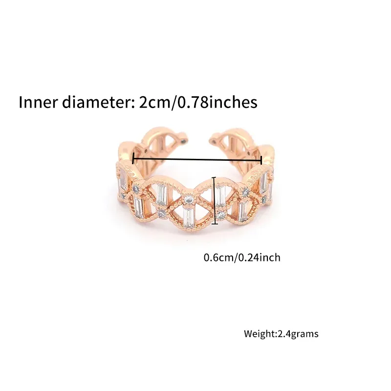 Wholesale-Jewelry-XUPING-Simple-Style-Geometric-Copper-18K-Gold-Plated-Plating-Open-Rings-1.webp
